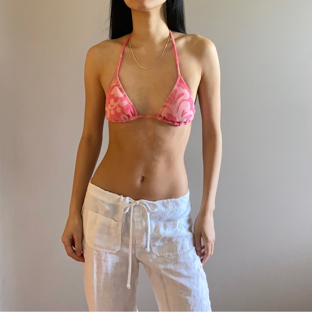 Juicy couture y2k terry pink bikini top - Picture 6 of 9